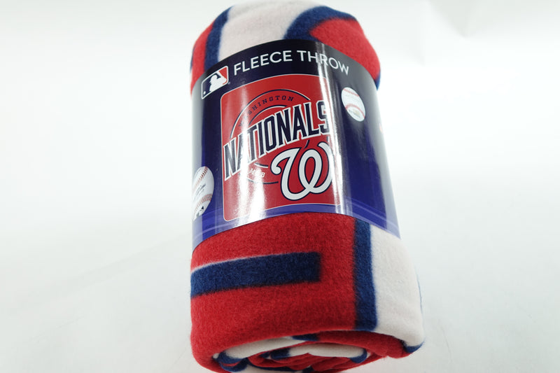 Washington Nationals Official MLB Campaign Fleece Throw Blanket