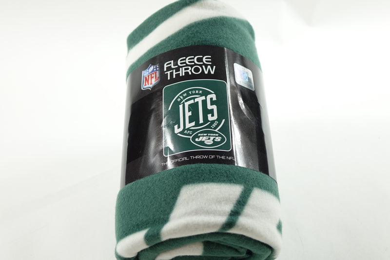 NFL New York Jets Fleece Throw Blanket, 50" x 60", Campaign