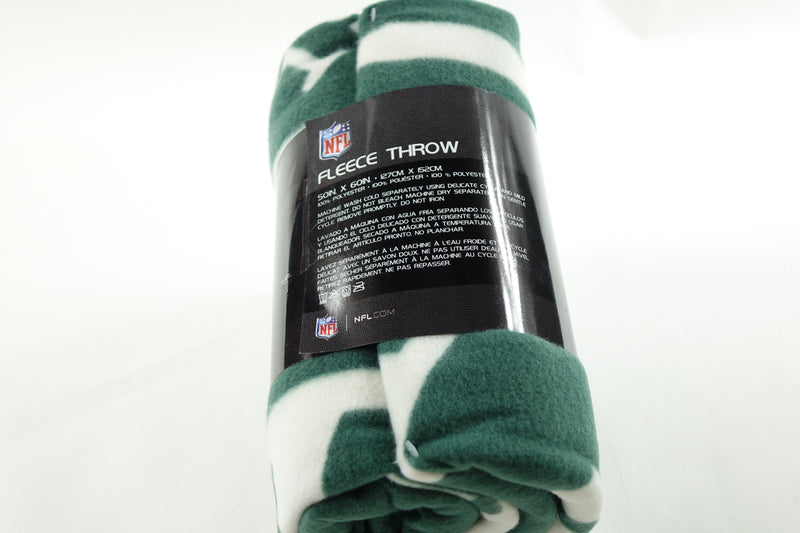 NFL New York Jets Fleece Throw Blanket, 50" x 60", Campaign