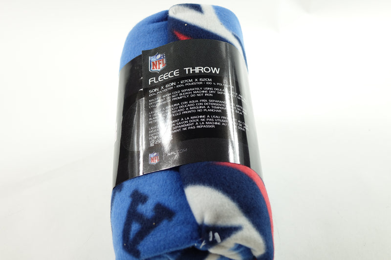 NFL Tennessee Titans Fleece Throw Blanket, 50" x 60", Campaign