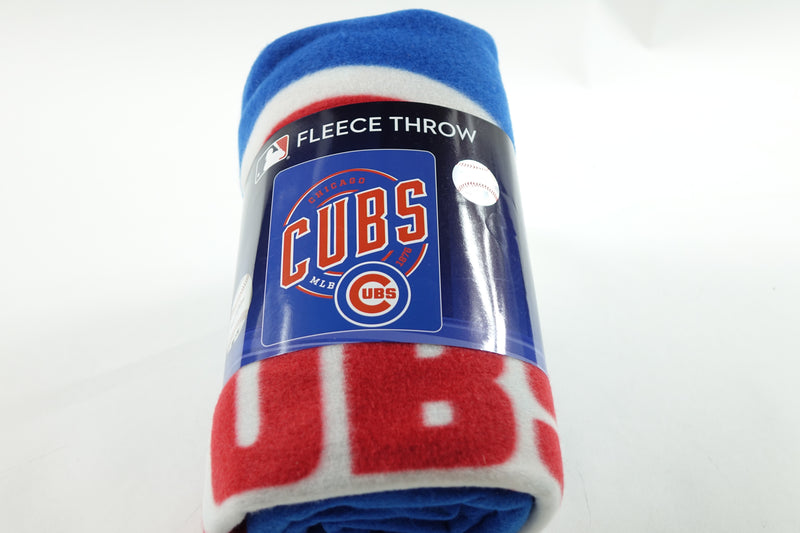 50 x 60 MLB Fleece Throw Blanket (Cubs)