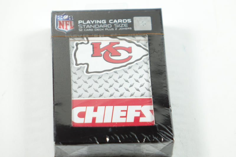 NFL Kansas City Chiefs Playing Cards Diamond Plate