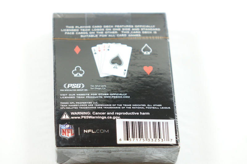 NFL Kansas City Chiefs Playing Cards Diamond Plate