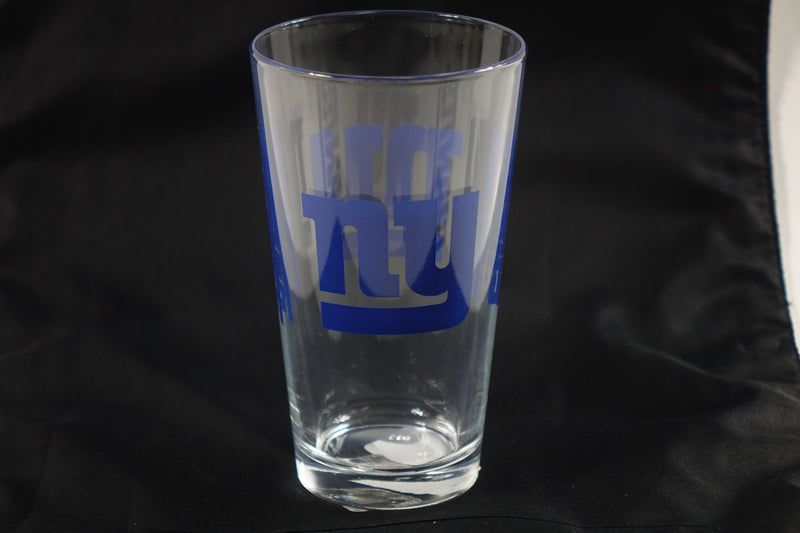 Logo Brands NFL New York Giants 16oz. Team Game Day Pint Glass One Size