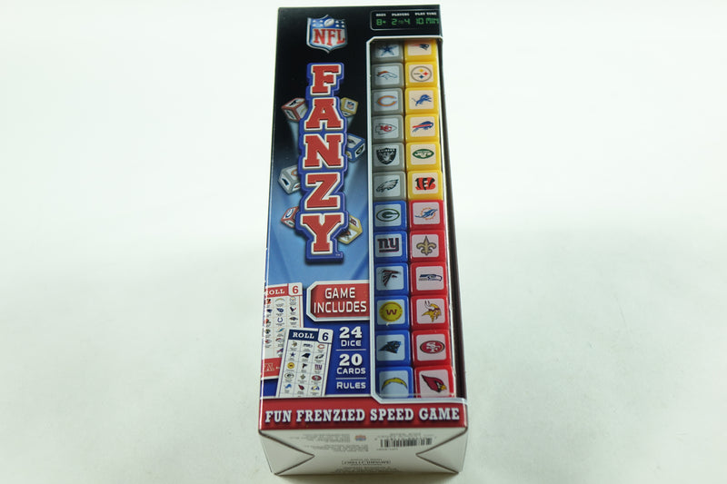 NFL League Fanzy Dice Game, for 2-4 Players, Ages 6+