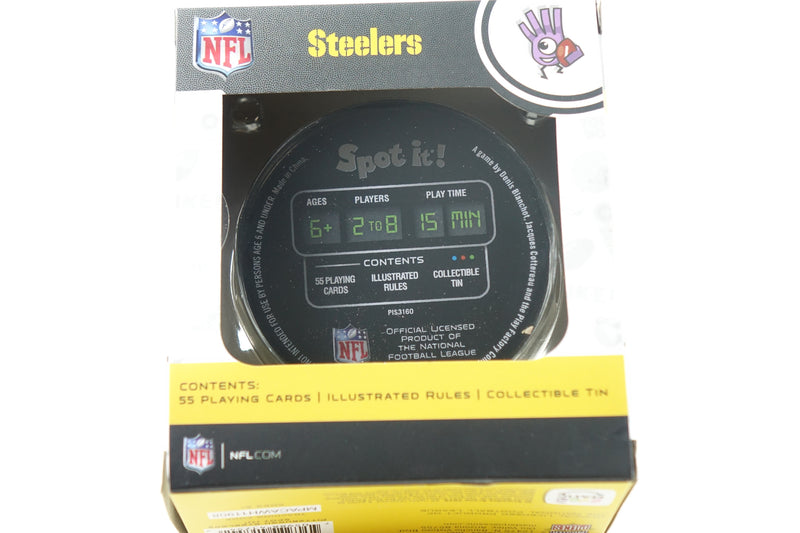 NFL Spot It! Pittsburgh Steelers Edition, Multi, One Size (41754)