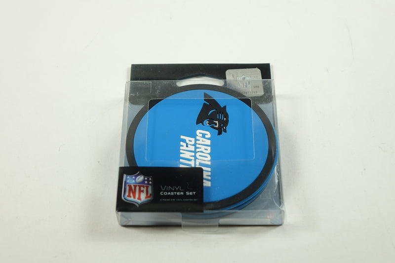 NFL Carolina Panthers Coaster 4 Pack Set