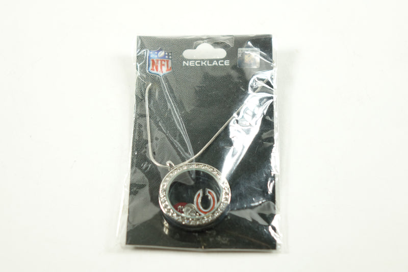 NFL Womens Chicago Bears Locket Necklace 18 inch Team Color