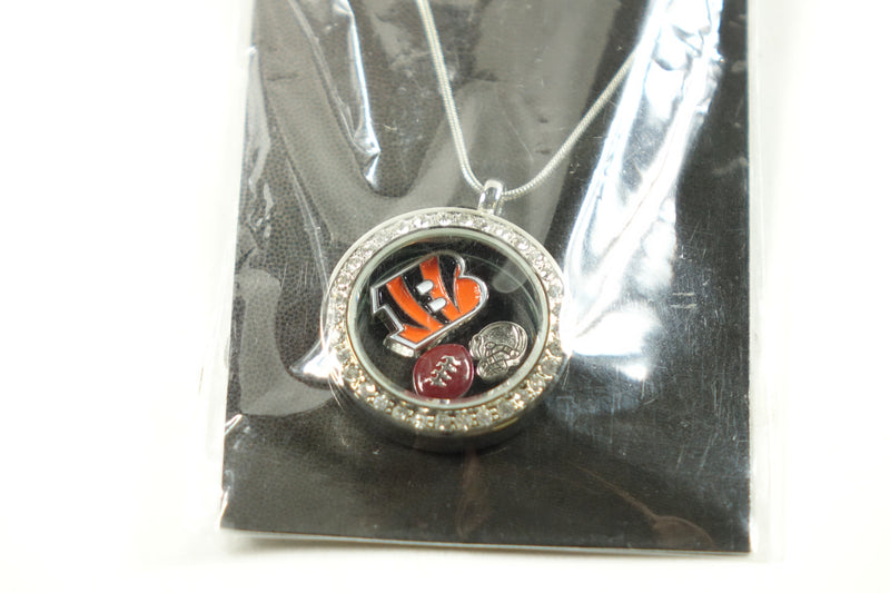 Siskiyou NFL Cincinnati Bengals Locket Necklace, 18", Metal