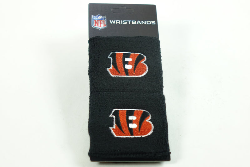 Franklin Sports NFL Cincinnati Bengals Embroidered Wristbands