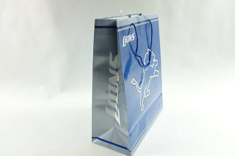 NFL Detroit Lions Team Logo Gift Bag (Large) L