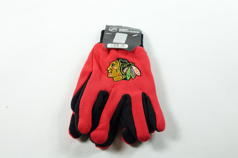 NHL Chicago Blackhawks Two-Tone Gloves