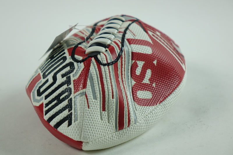 Franklin Sports NCAA Ohio State Buckeyes Football - Youth 8.5" SPACELACE Grip