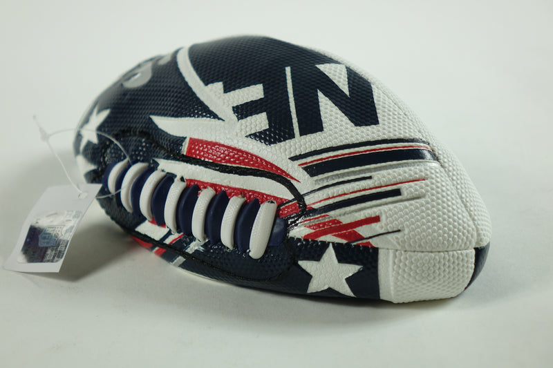 Franklin Sports NFL New England Patriots Football - Youth  8.5" - SPACELACE Grip