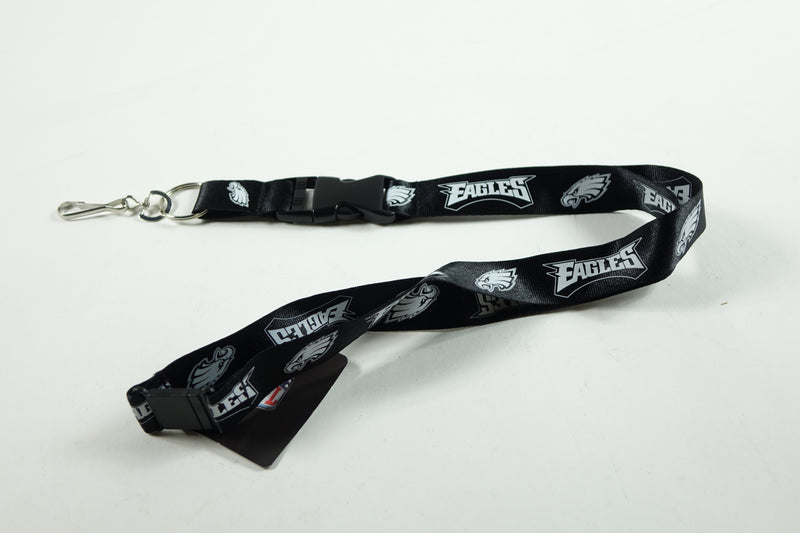 NFL Philadelphia Eagles Lanyard, Blackout Large L L