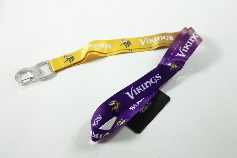 NFL Minnesota Vikings Ombre Lanyard, Purple/Gold, Onse Size 0