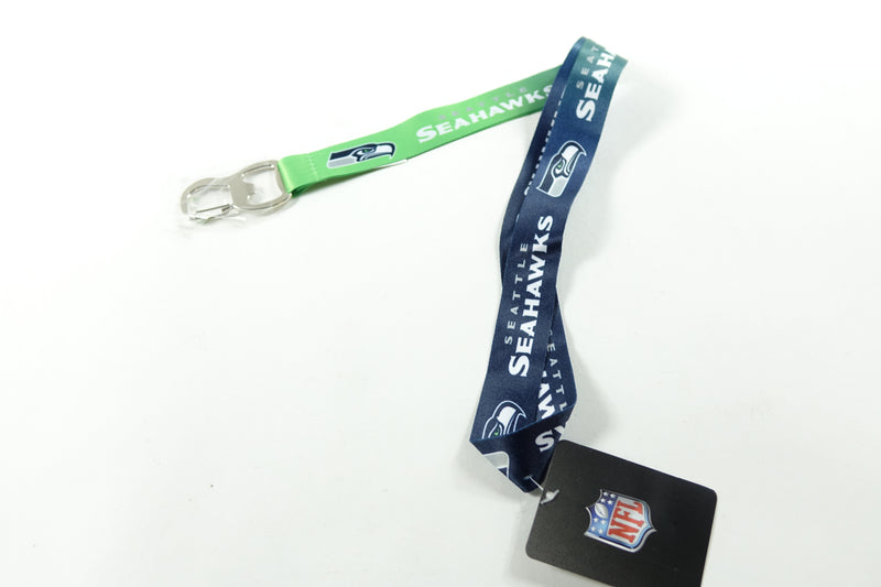 NFL Seattle Seahawks Ombre Lanyard, Green/Navy, One Size