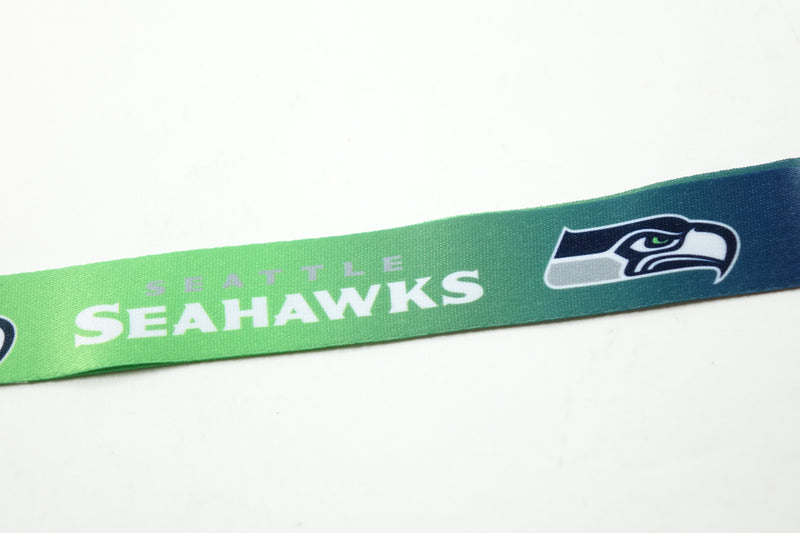 NFL Seattle Seahawks Ombre Lanyard, Green/Navy, One Size