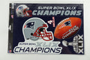 NFL New England Patriots Official NFL 11 x 17 Super Bowl 49 Champions Car Decal