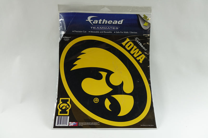 NCAA Iowa Hawkeyes Teammate Logo, 11x10x.05, Multicolor