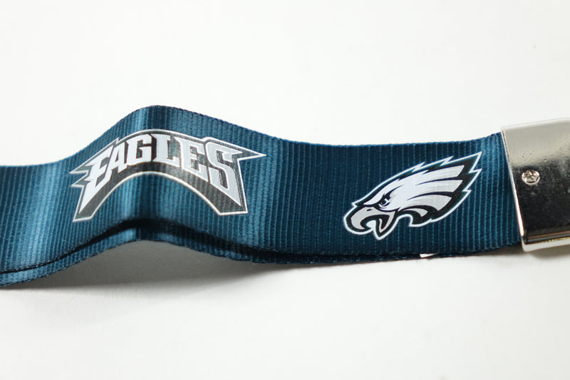 NFL Philadelphia Eagles Wristlet Lanyard, Teal, One Size