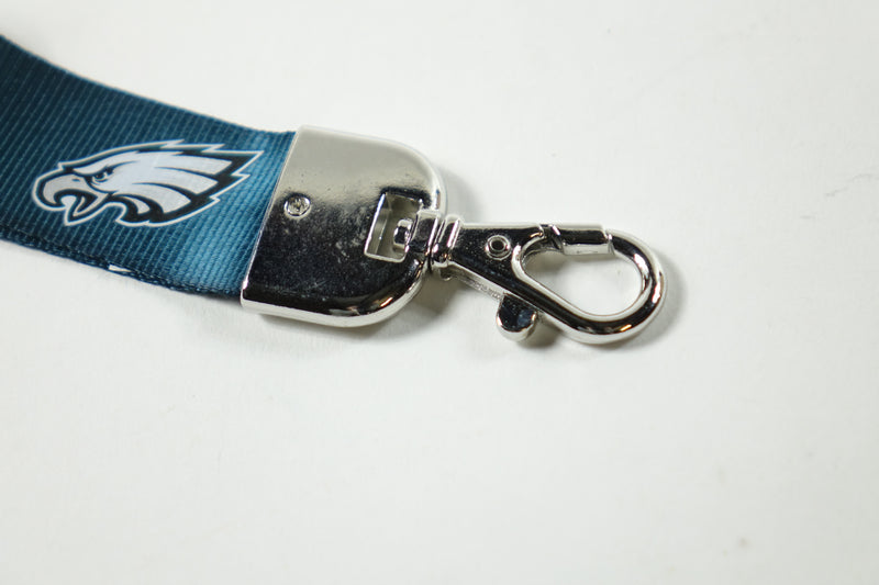 NFL Philadelphia Eagles Wristlet Lanyard, Teal, One Size