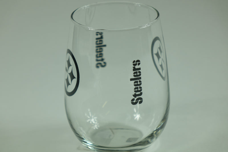 NFL Pittsburg Steelers 16oz Gameday Curved Beverage Glass