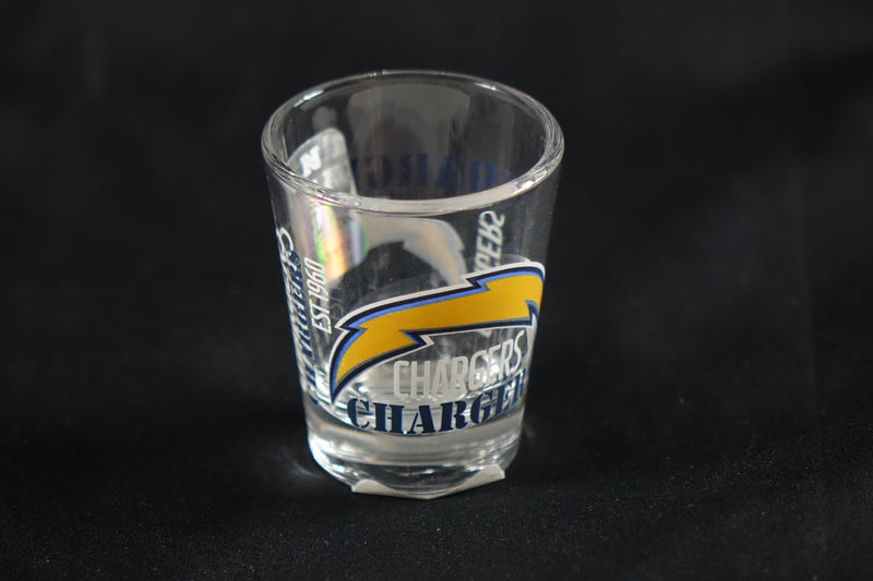 Logo Brands NFL Los Angeles Chargers 2oz Shot Glass