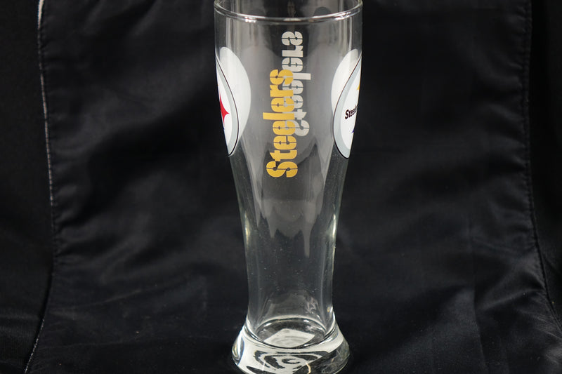 logobrands NFL Pittsburgh Steelers 16oz. Gameday Pilsner Glass One Size