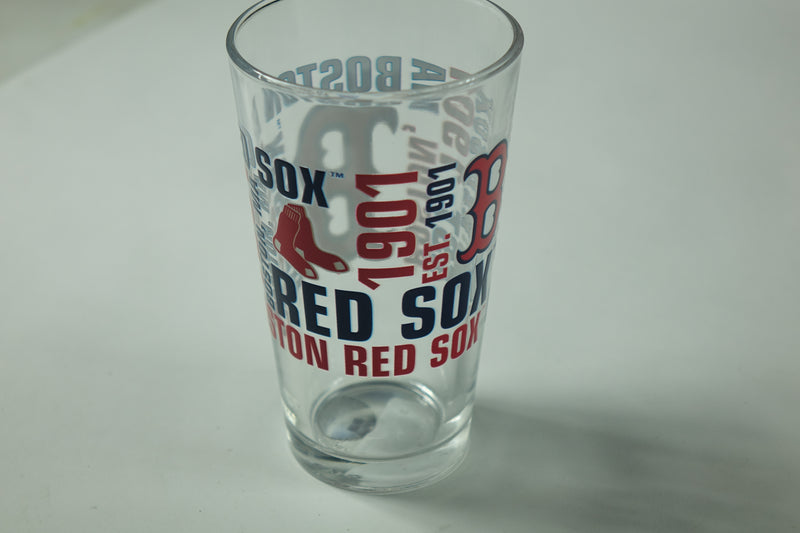 Logo Brands MLB Boston Red Sox 16oz Spirit Glass