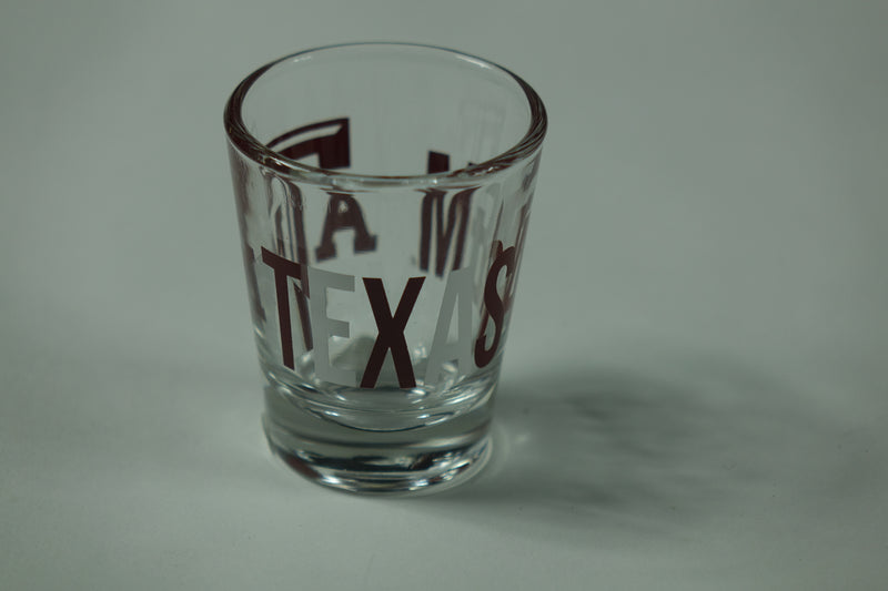 Logo Brands NCAA Texas A&M 2oz Overtime Shot Glass