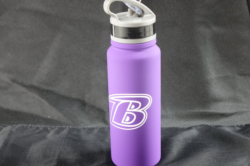 Logo Brands NFL Baltimore Ravens 25oz Flip Top Bottle