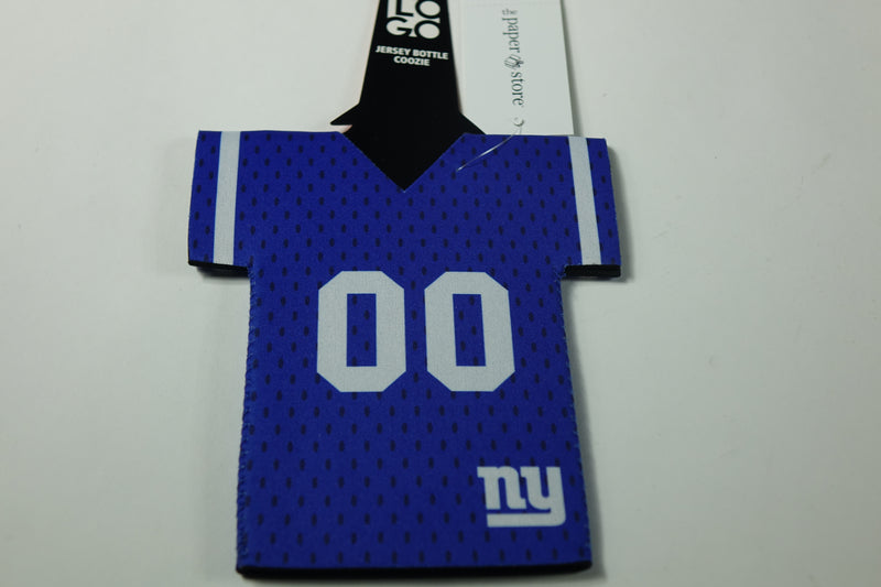 Logo Brands Officially Licensed NFL New York Giants Jersey Bottle Coozi One Size