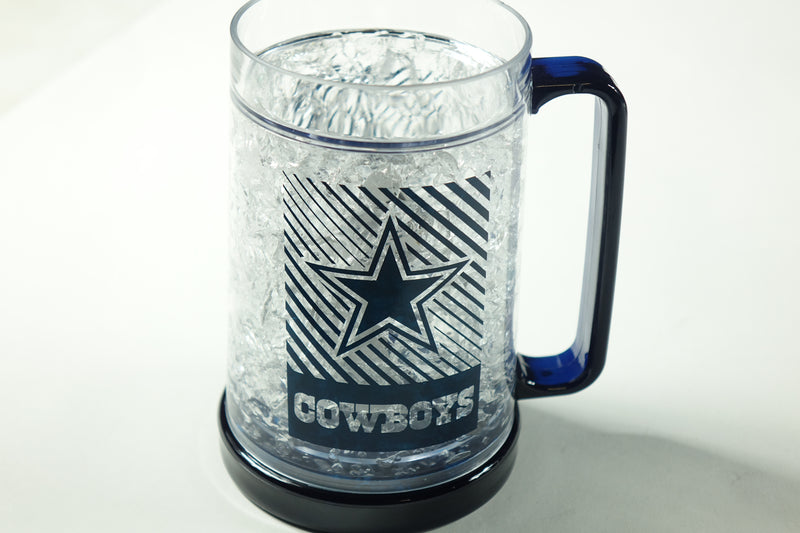 logobrands NFL Dallas Cowboys 16oz  Freezer Mug One Size