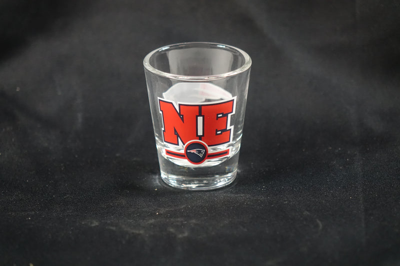 Logo Brands NFL New England Patriots 2oz Shot Glass