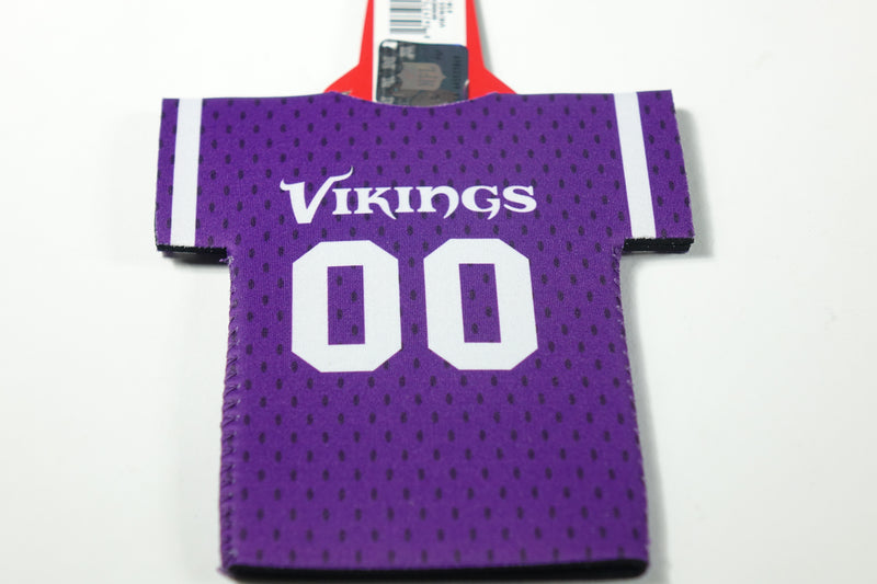 Logo Brands Officially Licensed NFL Minnesota Vikings Jersey Bottle Coozie