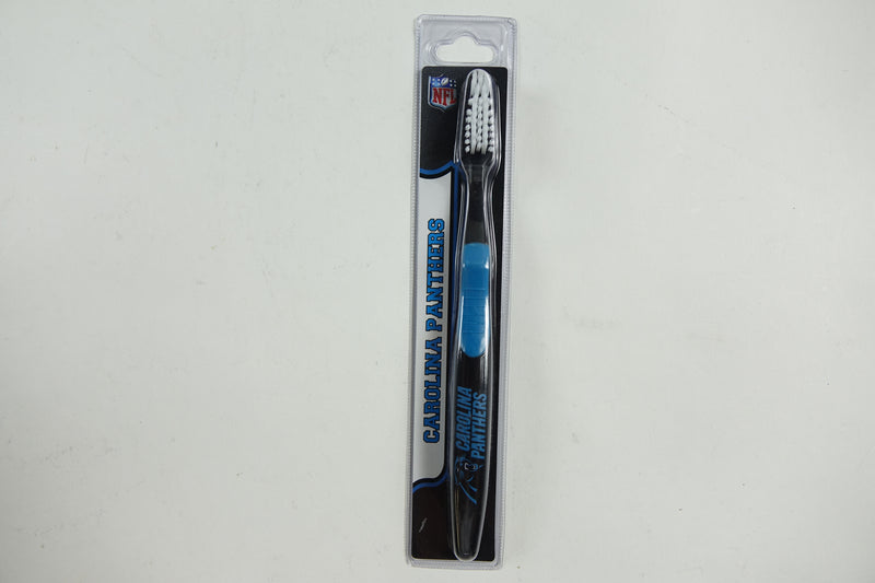 Unisex NFL Carolina Panthers Toothbrush, Team Color, Adult