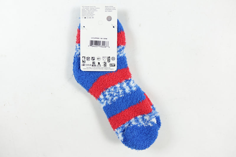 NBA RMC Stripe Sleep Socks Clippers