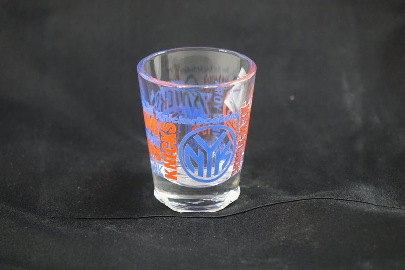 Logo Brands NBA New York Knicks 2oz Spirit Shot Glass - 2pk