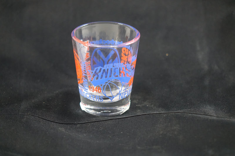 Logo Brands NBA New York Knicks 2oz Spirit Shot Glass - 2pk