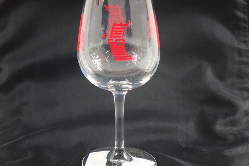 Logo Brand NCAA Ohio State Buckeyes 12oz Gameday Stemmed Wine Glass