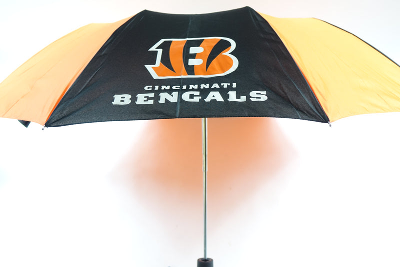 NFL Cincinnati Bengals Auto Folding Umbrella One Size Fits All