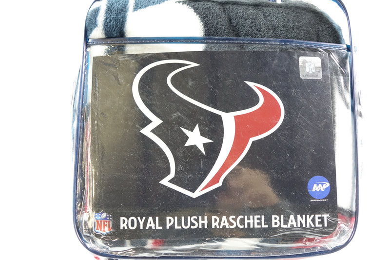 NFL Houston Texans 60" x 80" Royal Plush Raschel Blanket One Size