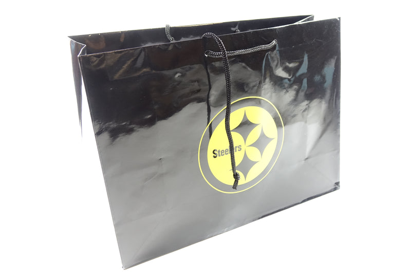 NFL Pittsburg Steelers Gift Bag Luxe Black One Size