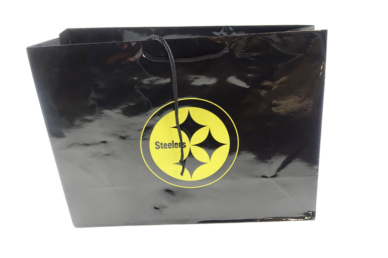 NFL Pittsburg Steelers Gift Bag Luxe Black One Size