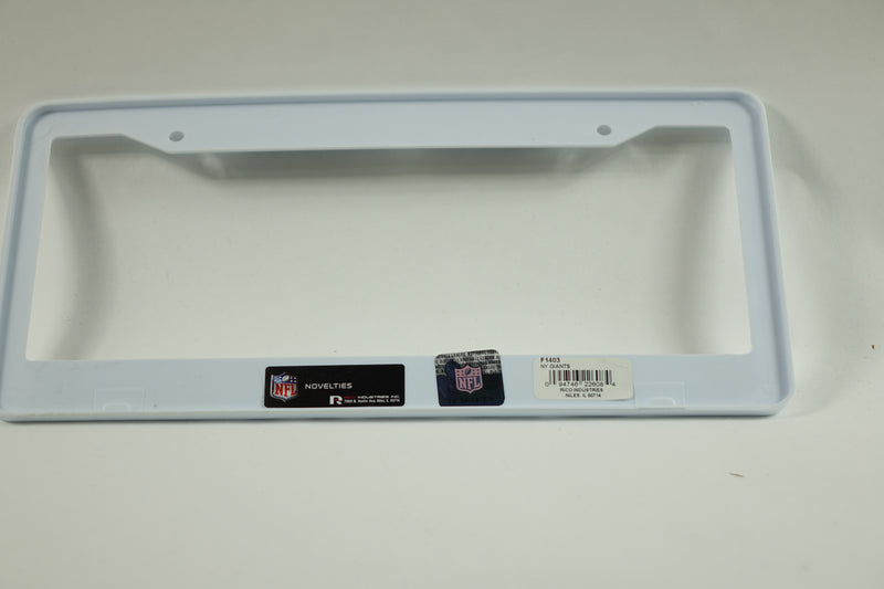 NFL New York Giants License Plate Cover