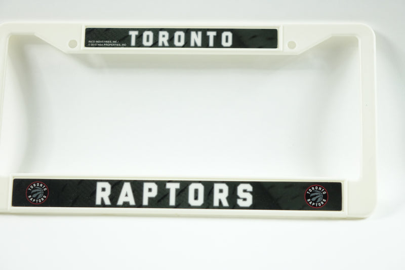 NBA Raptors Plastic Frame, 15 x 8, Logo Color 15 x 8"