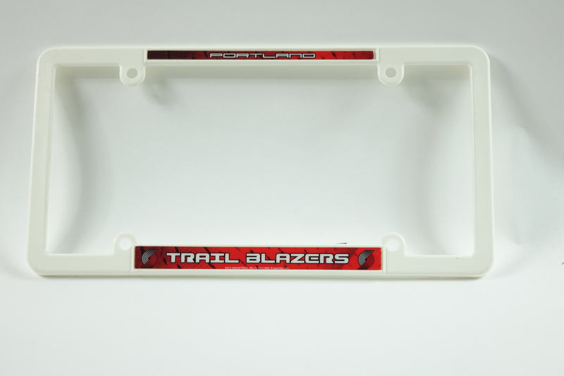 NBA Trailblazers Plastic Frame, 15 x 8, Logo Color 15 x 8"