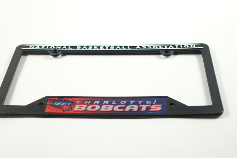 NBA Charlotte Bobcats Plastic License Plate Frame