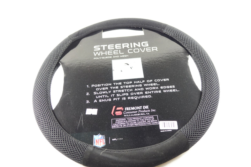 NFL Minnesota Vikings Poly-Suede Steerin Fits most standard size steering wheels